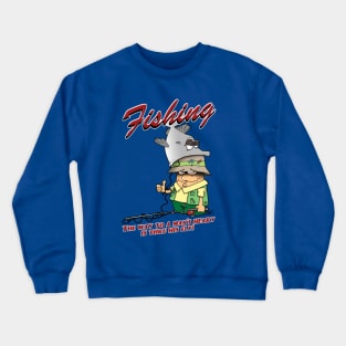 Fishing! Crewneck Sweatshirt